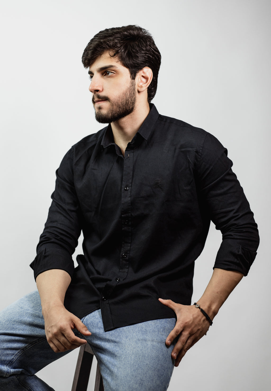 CAMISA DE LINHO MONTRÊ MARINHO