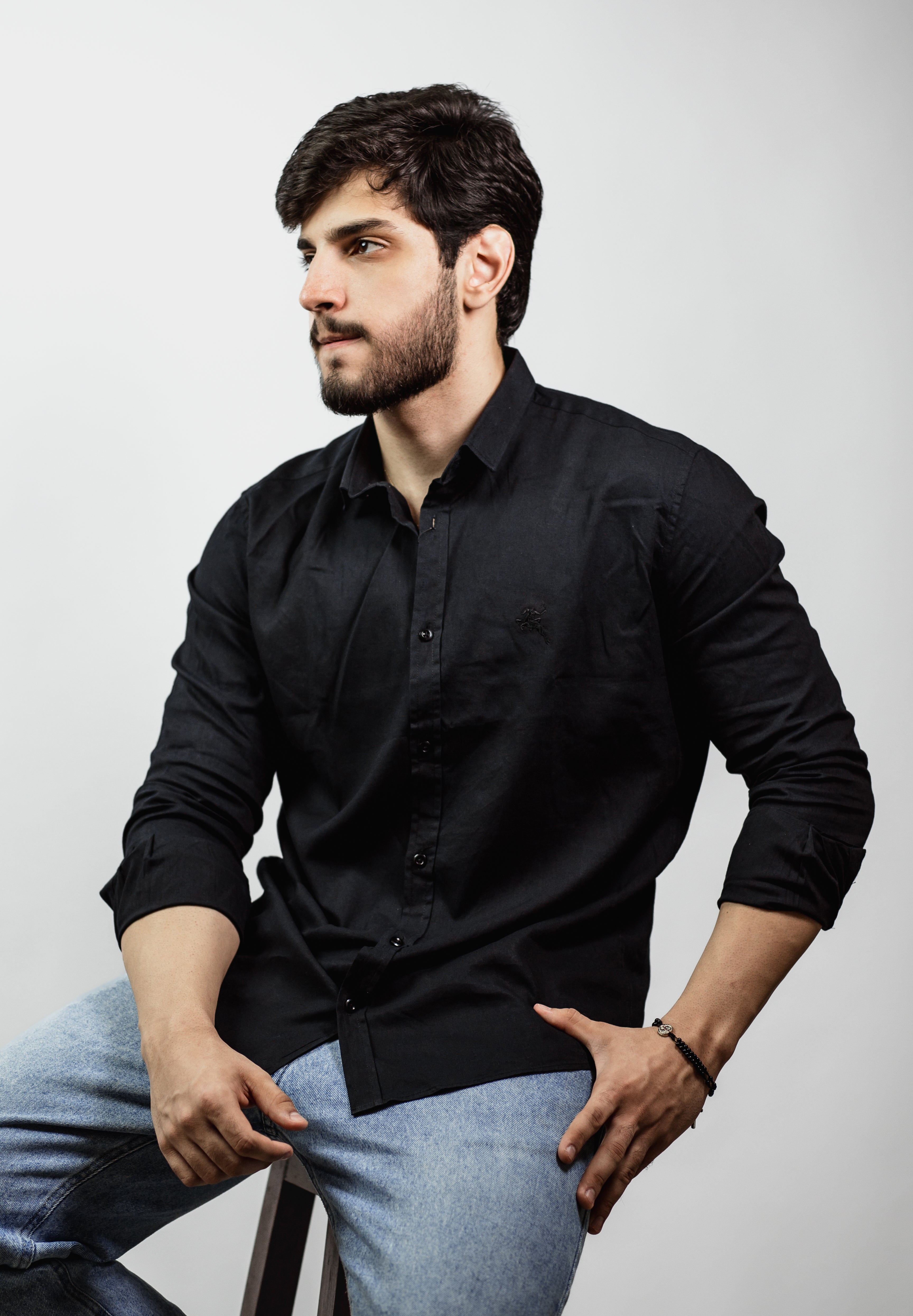 CAMISA DE LINHO MONTRÊ MARINHO