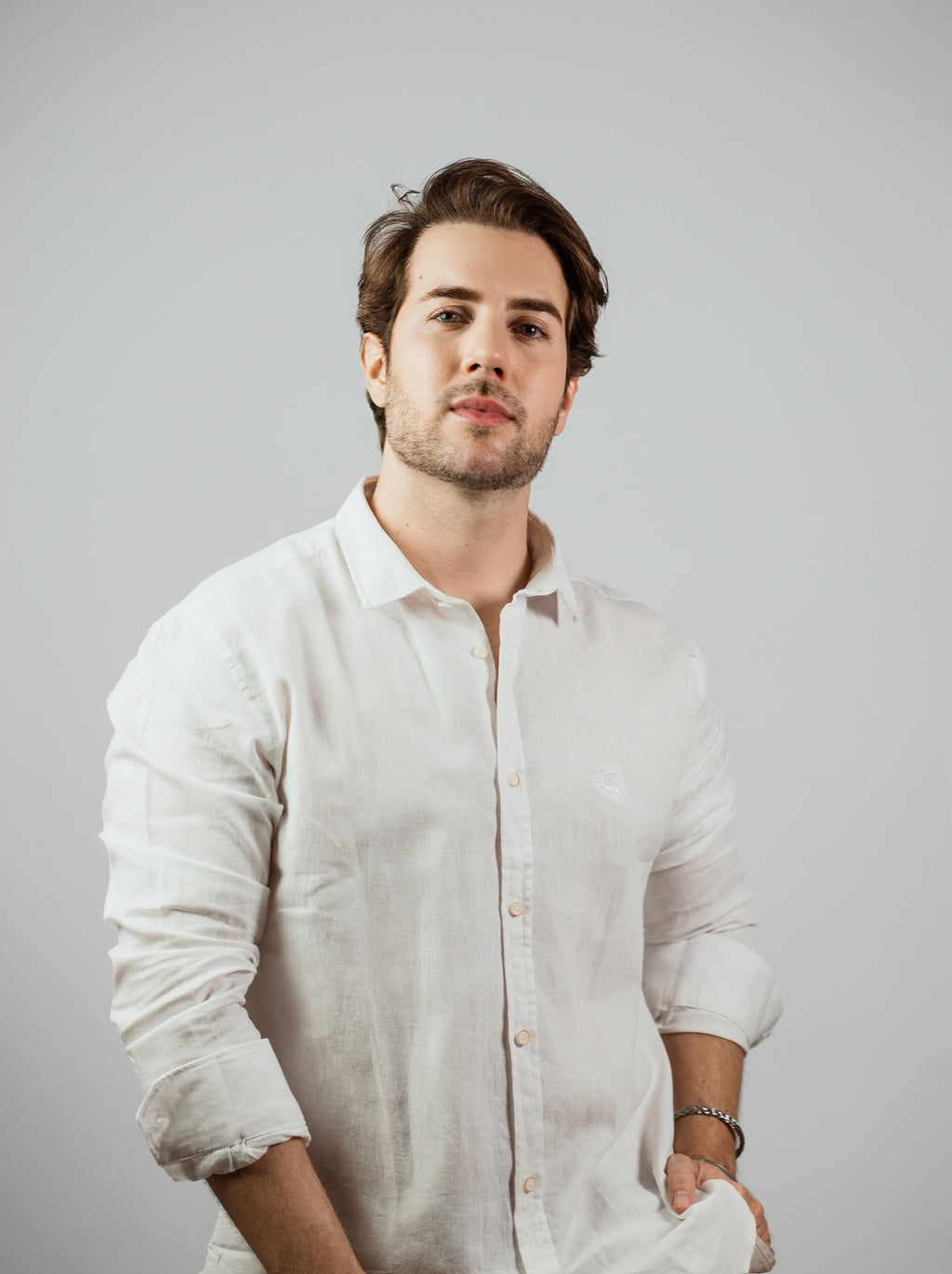 CAMISA DE LINHO MONTRÊ BRANCA