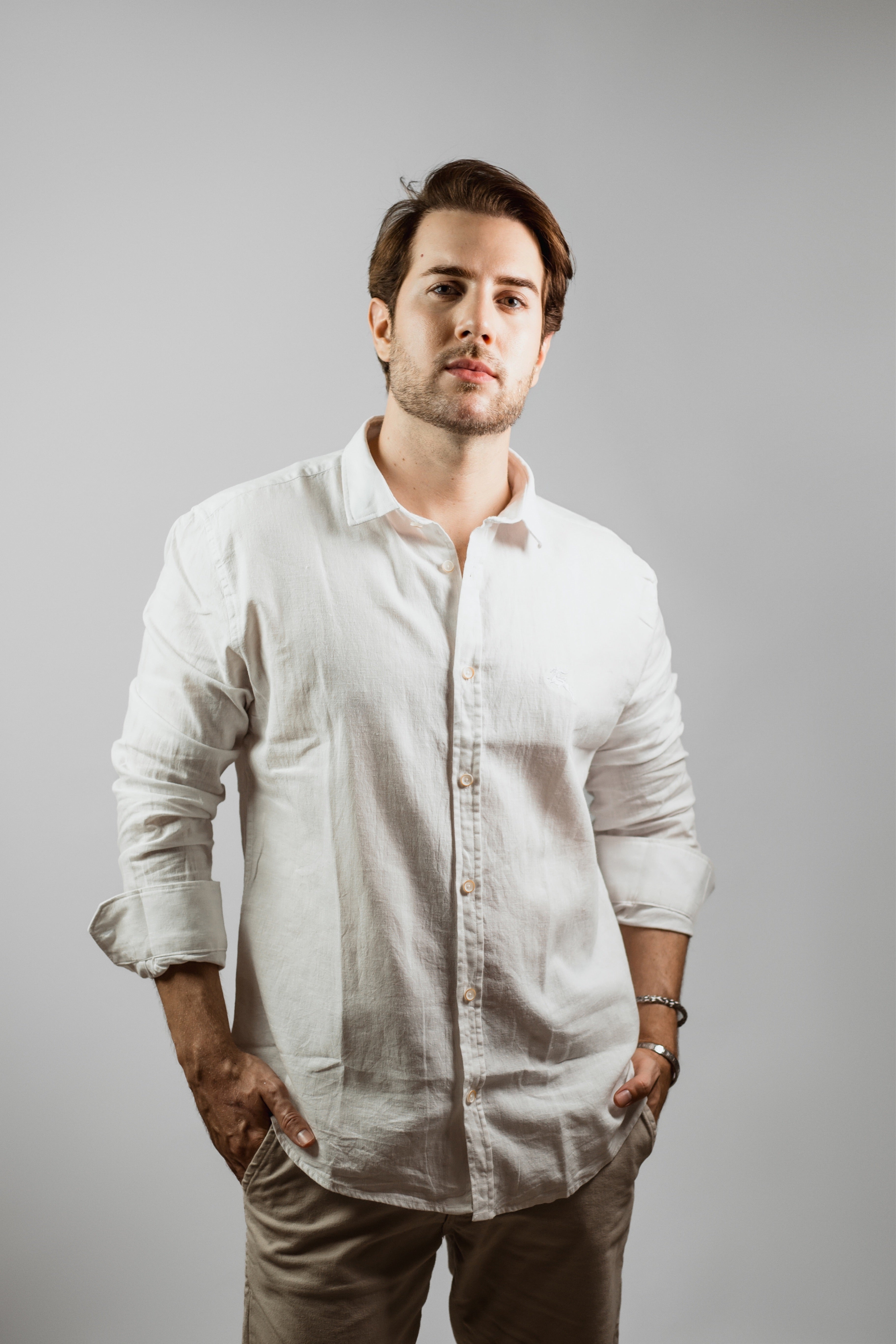 CAMISA DE LINHO MONTRÊ BRANCA