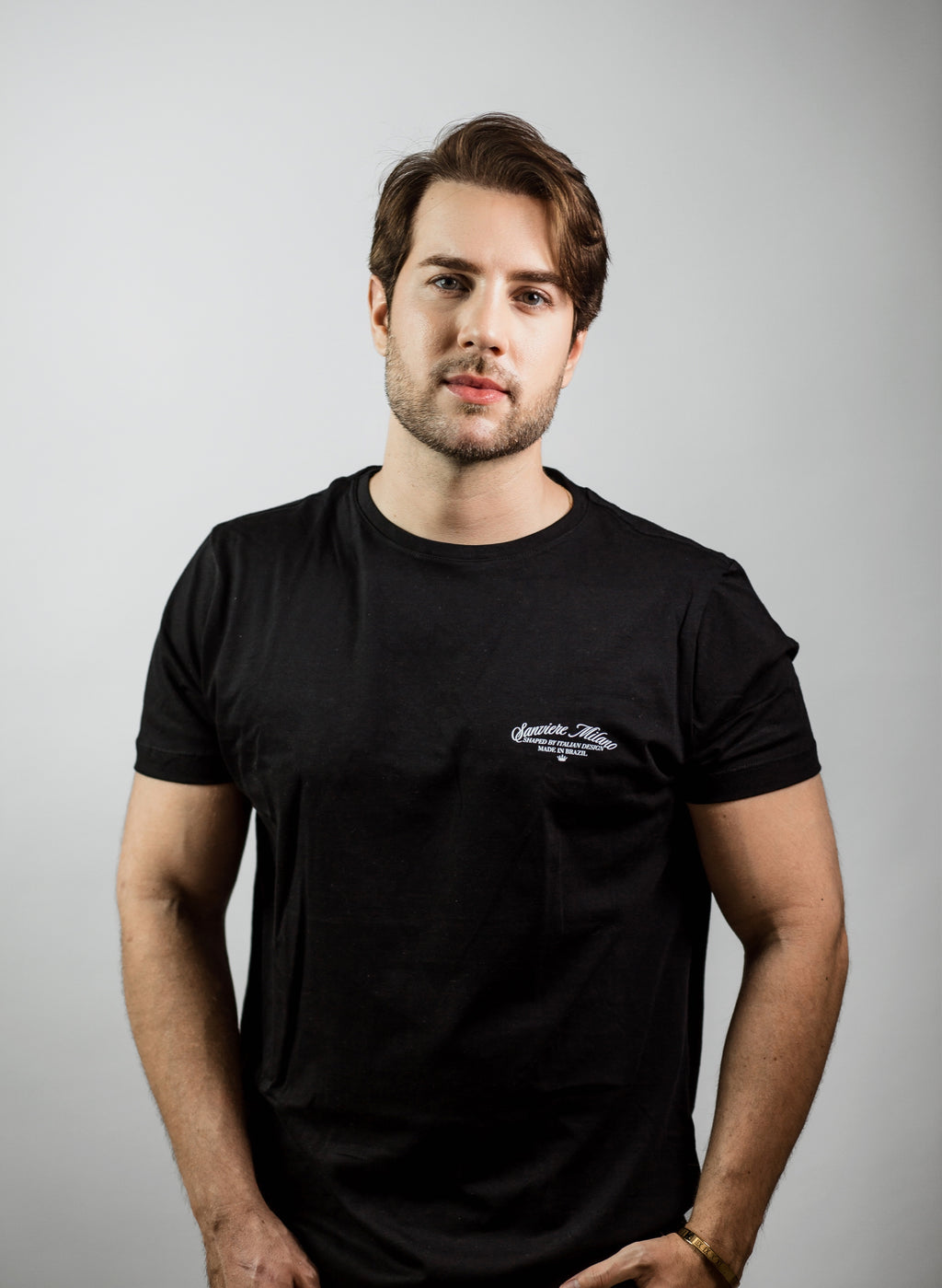 CAMISETA MILANO PRETA