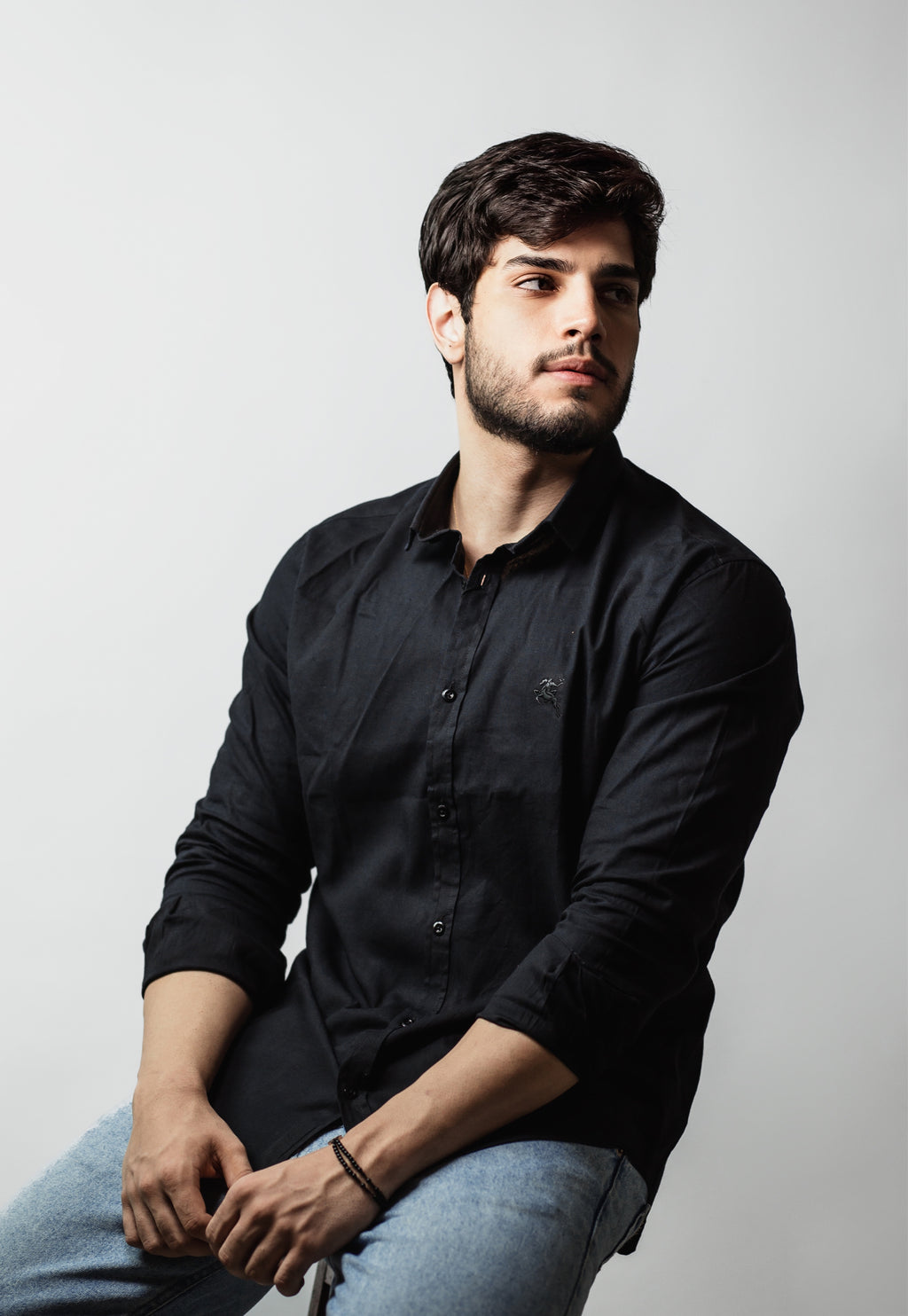 CAMISA DE LINHO MONTRÊ MARINHO