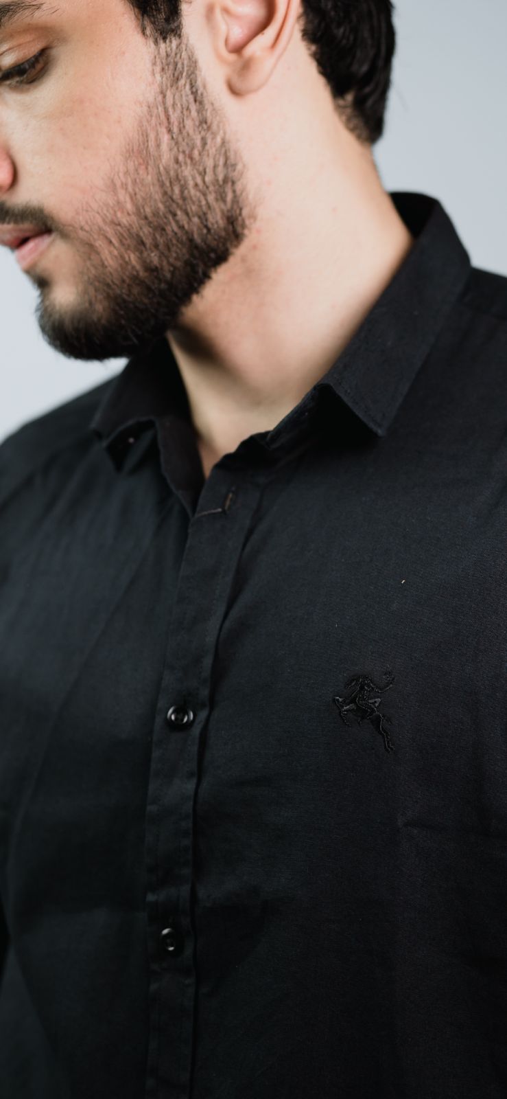 CAMISA DE LINHO MONTRÊ MARINHO